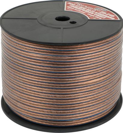 Кабель акустический PREMIER SCC-17 BC,  2х2.5 кв.мм,  медный, 100м, прозрачный [25-215 100]