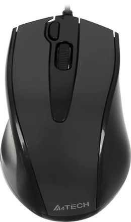 Мышь проводная A4TECH V-Track Padless N-500F, оптическая, USB, 1200dpi, черный