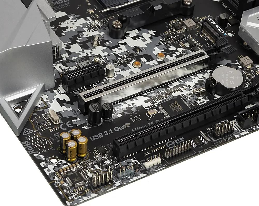 ASRock B450M STEEL LEGEND SocketAM4 AMD B450 mATX Ret 1123793