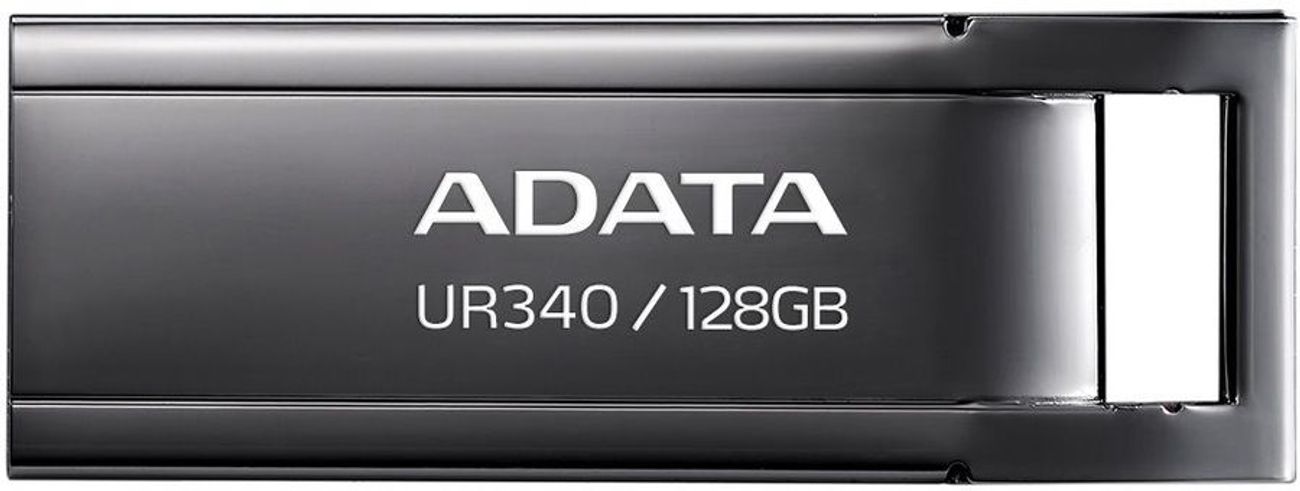 Флешка USB A-Data UR340 128ГБ, USB3.2, черный [aroy-ur340-128gbk]