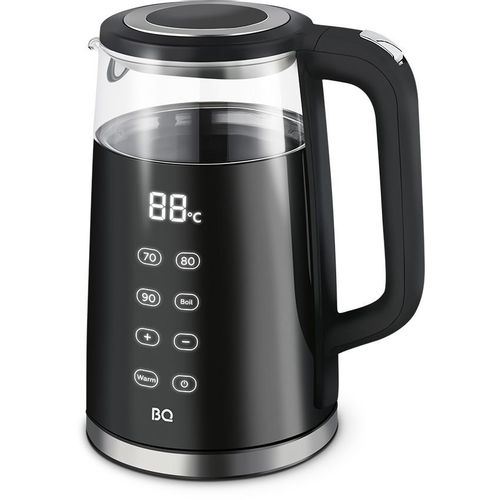 Чайник электрический BQ KT1705P, 1.7л, стекло/пластик