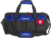 Изображение товара Сумка для инструментов WORKPRO WP281004 черный синий 35х19х22 см