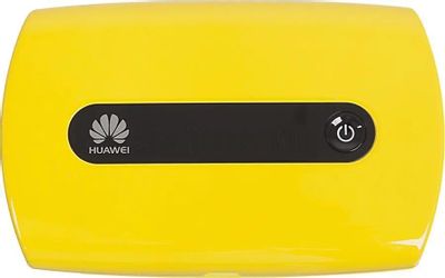 Модем Huawei E5221 3G, внешний, желтый [51070gkl]