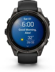 Смарт-часы Garmin Fenix 8, 47мм, 1.4", черный