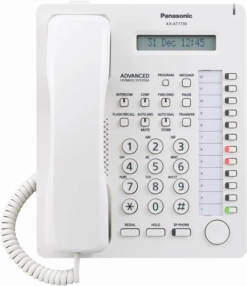 Системный телефон Panasonic KX-AT7730RU – купить в Ситилинк | 1107948