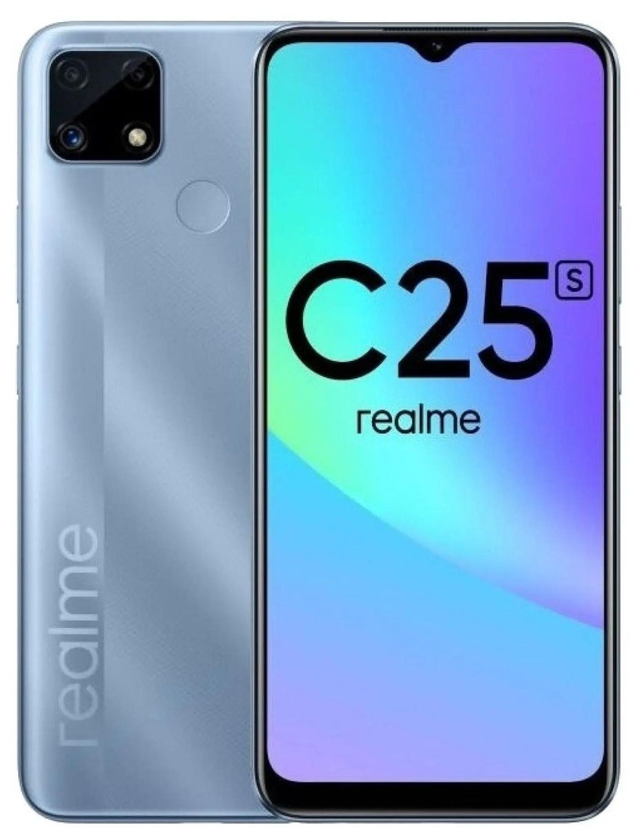 Ответы на вопросы о товаре смартфон REALME C25s 4/128Gb, голубой (1594036)  в интернет-магазине СИТИЛИНК