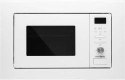 Встраиваемая микроволновая печь Hyundai HBW 2040 WG, 20л, 800Вт, белый