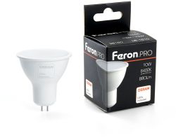 Упаковка ламп LED FERON G5.3, софит, 10Вт, 10 шт.