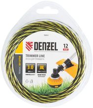 Изображение товара Леска для садовых триммеров DENZEL SkyCutter 3мм 15м