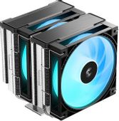 Устройство охлаждения (кулер) DeepCool AG620 G2, 4-pin, ARGB, черный