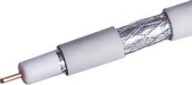 Кабель коаксиальный NETON CCS, RG-6, 100м, белый
