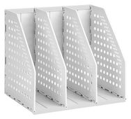 Лоток вертикальный Deli 79003Gray, 200х150х180, пластик, серый