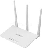 Wi-Fi роутер TENDA F3, Wi-Fi 4, N300, 3 LAN, белый