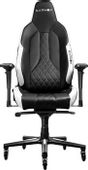 Кресло игровое KARNOX Commander Cr, искусственная кожа, до 180кг,  белый