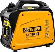 Бензиновый генератор STEHER GI-1500, 220/12 В, 1.2кВт