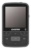 MP3 плеер Digma Z4 BT flash, 16ГБ, черный