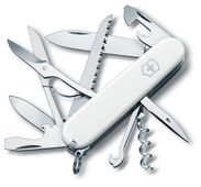 Складной нож Victorinox Huntsman, функций: 14, 91мм, белый