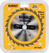 Пильный диск DeWALT DT1934-QZ, 165мм, по дереву