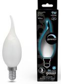Упаковка ламп LED GAUSS E14,  свеча на ветру, 9Вт, 10 шт.