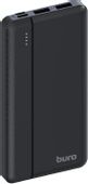 Внешний аккумулятор (Power Bank) Buro BP10A, 10000мAч, черный