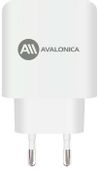 Сетевое зарядное устройство AVALONICA AVA-WCH-010, белый