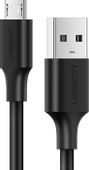 Кабель UGREEN US289, micro USB (m) - USB (m), 1.5м, черный