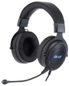 Гарнитура игровая Acer AHW120,  USB, проводная, черный