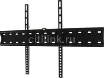 Кронштейн для телевизора ULTRAMOUNTS UM805F, 37-70", настенный, фиксированный, черный