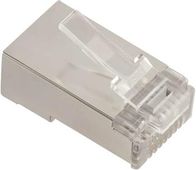 Коннектор LanMaster LAN-EZ45-8P8C/S6-100 STP кат.6 RJ45 серебристый (упак.: 100шт)
