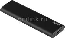 500ГБ Внешний диск SSD NETAC Z Slim NT01ZSLIM-500G-32BK, USB-C, черный