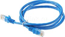 Патч-корд CABLEXPERT PP6U-1M/B литой (molded), UTP, кат.6, 1м, синий