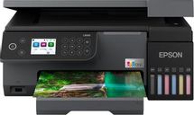 МФУ струйное Epson EcoTank L8100 цветная печать, A4, с СНПЧ, черный