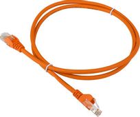 Патч-корд LanMaster вилка RJ-45, вилка RJ-45, кат.6, LSZH, 3м, оранжевый