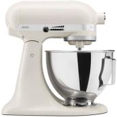 Миксер планетарный KitchenAid Classic 5KSM95PSEPL, 275Вт, белый/серебристый