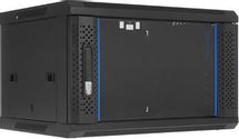 Шкаф коммутационный 5BITES TC6403-06B TC6403-06B настенный, стекло/металл передняя дверь, 6U, 600x370x450 мм