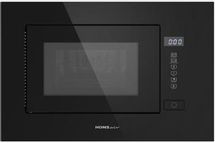 Встраиваемая микроволновая печь HOMSAIR MOB205GB, 20л, 1080Вт, черный
