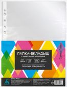 Папка-вкладыш Бюрократ тисненые, A4+, 60мкм, 25шт