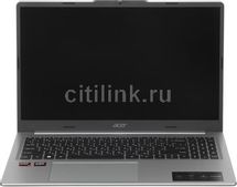 Ноутбук Acer Aspire Lite AL15-21P-R0JJ, 15.6", IPS, AMD Ryzen 5 40, 4-ядерный, 16ГБ LPDDR5, 512ГБ SSD, AMD Radeon 610M, серебристый