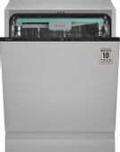Встраиваемая посудомоечная машина WEISSGAUFF BDW 6135 D Inverter AutoOpen Timer Floor, нержавеющая сталь