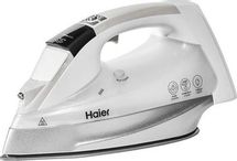 Утюг HAIER HI-601, с паровым ударом, белый