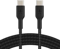 Кабель Belkin CAB004bt1MBK, USB Type-C (m) - USB Type-C (m), 1м, черный
