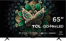 65" Телевизор TCL 65C6K QD-Mini LED QLED, 4K Ultra HD, СМАРТ ТВ, Google TV, черный