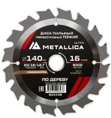 Пильный диск METALLICA 903438, 140мм, по дереву