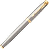 Ручка перьевая Parker IM Core F321 Brushed Metal GT коробка подарочная
