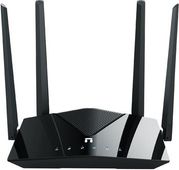 Wi-Fi роутер Netis NX10, Wi-Fi 6, AX1500, 3 LAN, черный