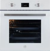 Духовой шкаф газовый MBS DG-602WH, 62л, стекло белое/черный