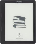 Электронная книга Digma F4, черный