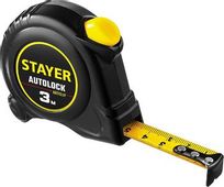 Рулетка строительная Stayer AutoLock, 3м x16мм