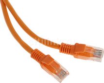 Патч-корд CABLEXPERT PP12-1M/O литой (molded), UTP, кат.5E, 1м, оранжевый