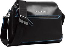 Сумка Piquadro Blue Square, кожа натуральная, черный